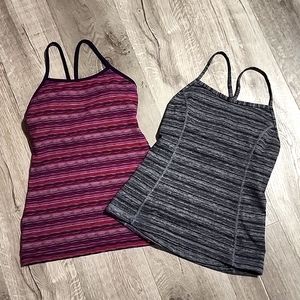 Bundle of 2 workout tanks (padded)